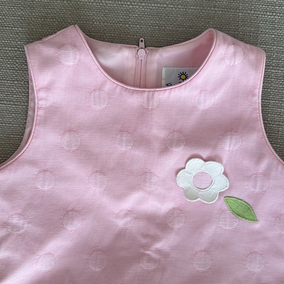 Florence Eiseman size 4 sundress pink with white flowers - Picture 2 of 7